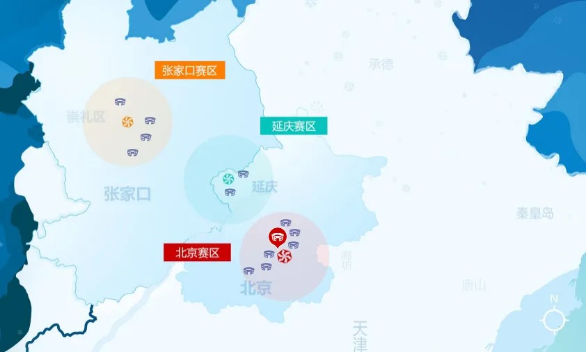 衛星見證，這里如何變身“冬奧小城”