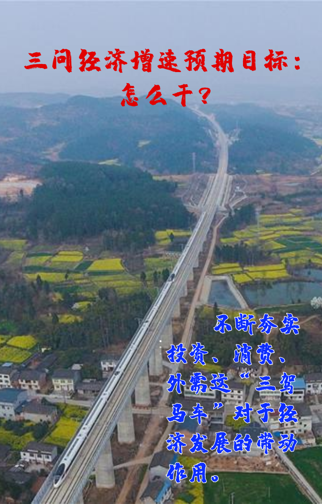 【專家學(xué)者看兩會】三問預(yù)期目標5.5%：積極、合理、加把勁
