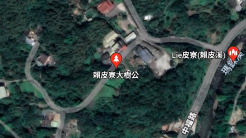 谷歌地圖截圖。圖片來源：臺灣《中國時報(bào)》