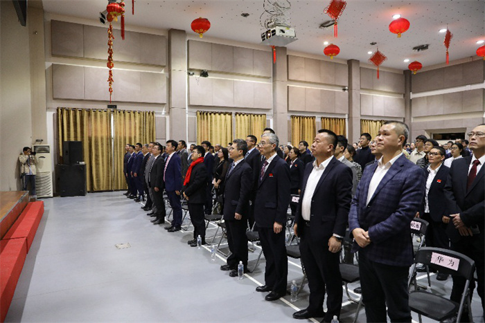 “溫暖迎春·共慶中國年”活動現場。中國駐阿爾及利亞大使館供圖