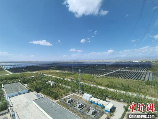  圖為塔拉灘光伏產業園區?！∑钤鲚怼z
